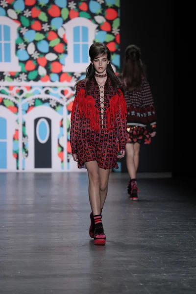 Anna Sui sfilata — Foto Stock