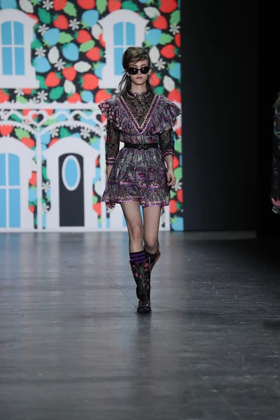 Anna Sui sfilata — Foto Stock