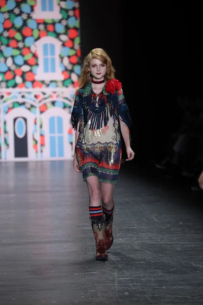 Anna Sui sfilata — Foto Stock