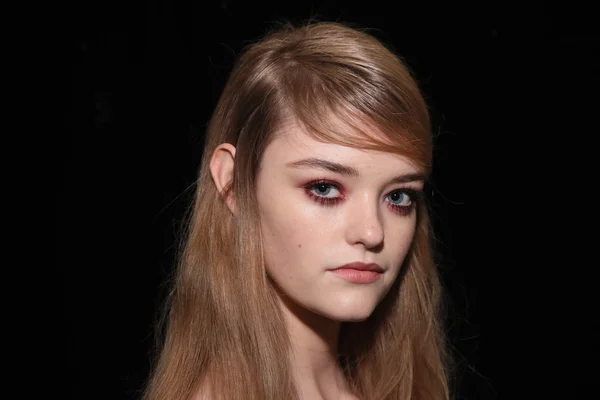 Backstage before the Anna Sui Fashion Show — Stock Photo, Image