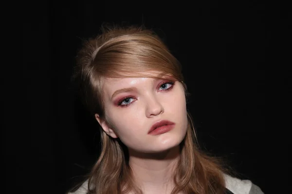 Backstage before the Anna Sui Fashion Show — Stock Photo, Image