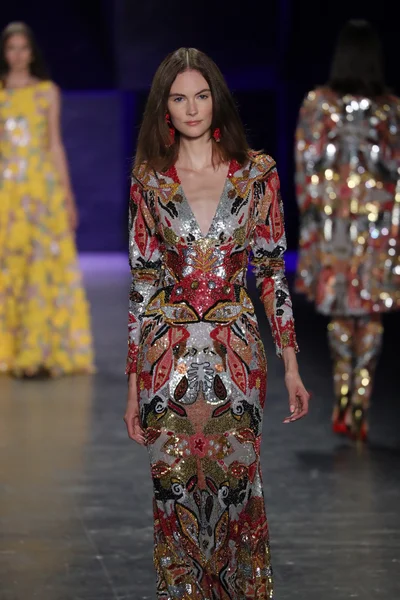 Naeem Khan defile — Stok fotoğraf