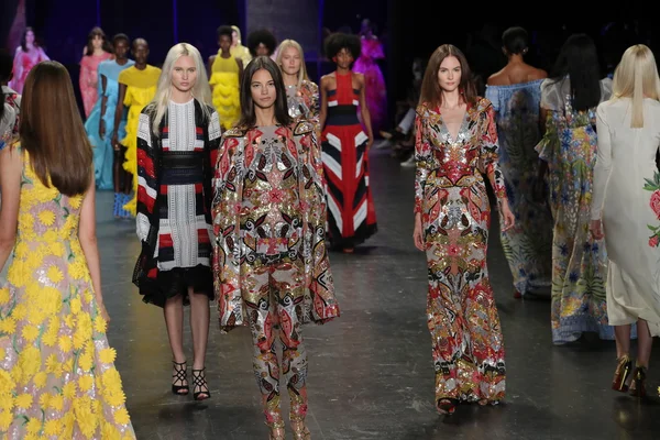 Naeem Khan defile — Stok fotoğraf