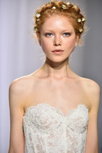 Reem Acra Fall 2017 Bridal collection show — Stock Photo, Image