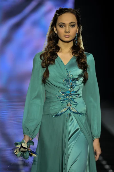 Laura and Medni Collection during Moscow Fashion Week — Φωτογραφία Αρχείου