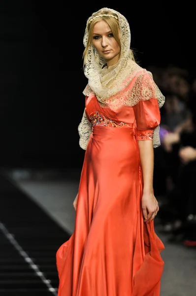 Laura and Medni Collection during Moscow Fashion Week — Φωτογραφία Αρχείου