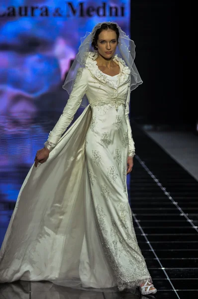 Laura and Medni Collection during Moscow Fashion Week — Φωτογραφία Αρχείου