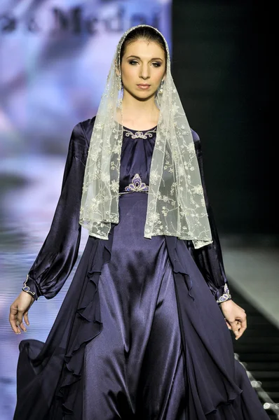 Laura and Medni Collection during Moscow Fashion Week — Φωτογραφία Αρχείου