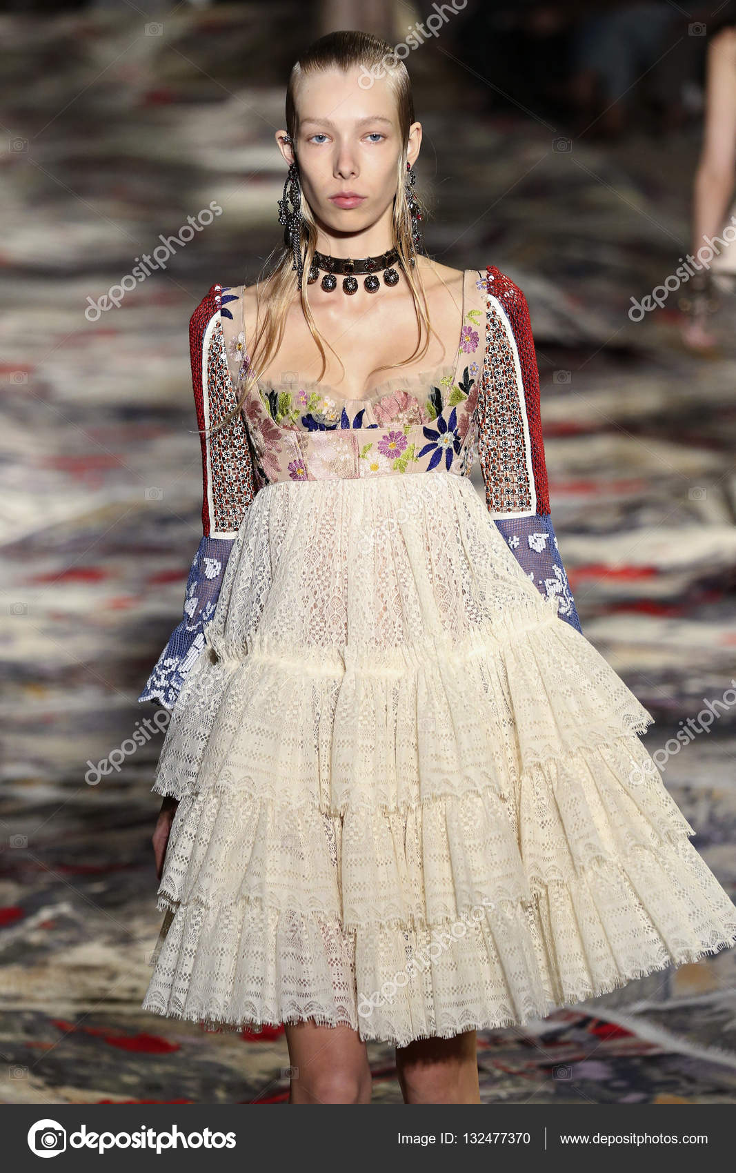 Runway Abiti Alexander Mcqueen Fashion Tessuti Alexander Mcqueen