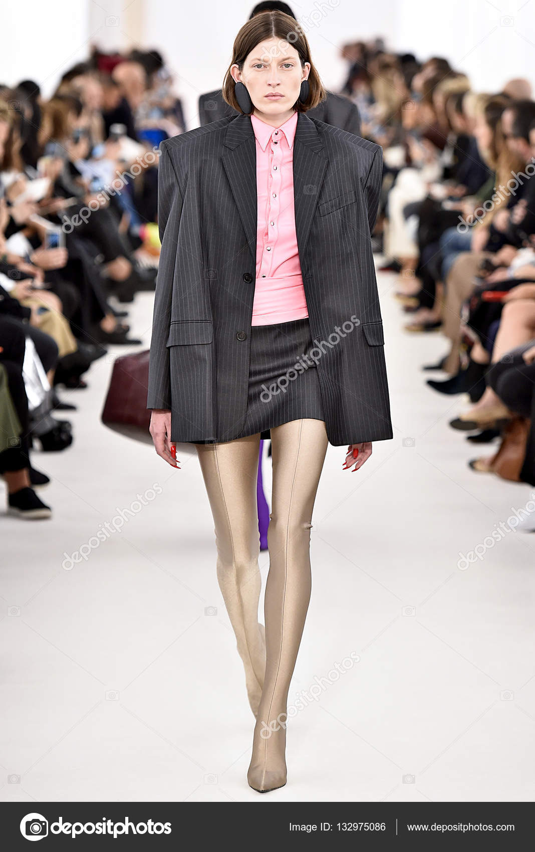 Balenciaga designed by Demma Gvasalia show – Stock Editorial Photo ...