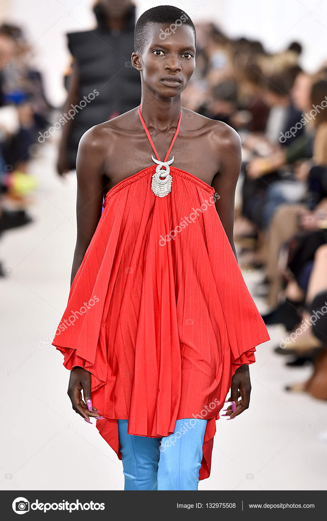 Balenciaga designed by Demma Gvasalia show – Stock Editorial Photo ...