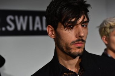 R Swiader sunu sırasında Nyfw