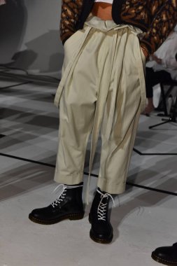 R Swiader sunu sırasında Nyfw