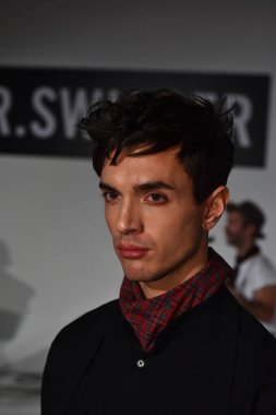 R Swiader sunu sırasında Nyfw