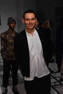 R Swiader sunu sırasında Nyfw