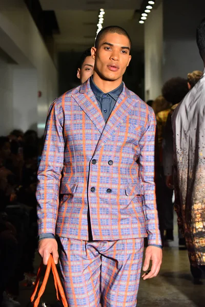 ANTINOO Menswear FALL 2017 show — Stock Photo, Image