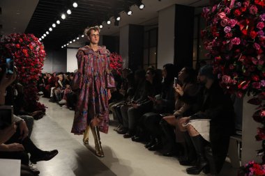 Palomo İspanya toplama Nyfw sırasında