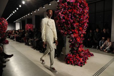 Palomo İspanya toplama Nyfw sırasında