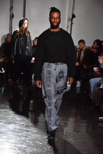 N. Hoolywood během Nyfw — Stock fotografie