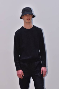 Zachary Prell sunu sırasında Nyfw