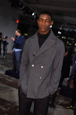 Zachary Prell sunu sırasında Nyfw