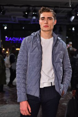 Zachary Prell sunu sırasında Nyfw