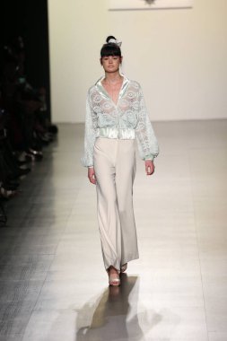 LanYu toplama sırasında New York Moda Haftası