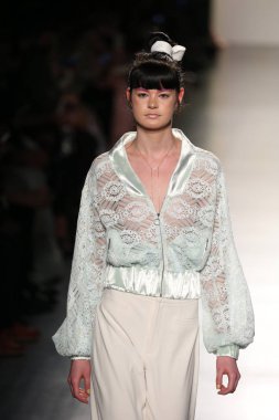 LanYu toplama sırasında New York Moda Haftası