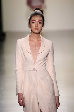 LanYu toplama sırasında New York Moda Haftası