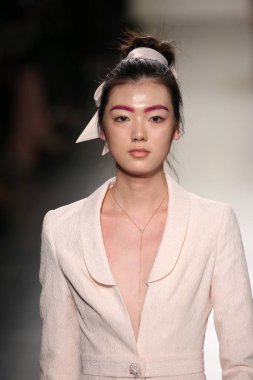 LanYu toplama sırasında New York Moda Haftası
