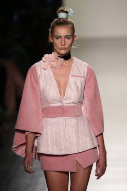 LanYu toplama sırasında New York Moda Haftası