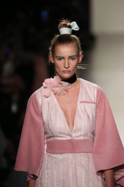 LanYu toplama sırasında New York Moda Haftası