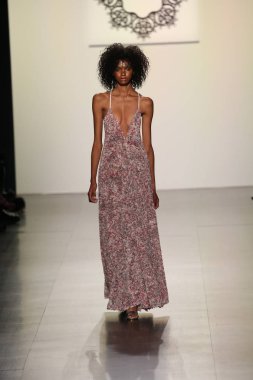 LanYu toplama sırasında New York Moda Haftası 