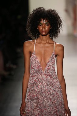 LanYu toplama sırasında New York Moda Haftası 