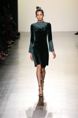 LanYu toplama sırasında New York Moda Haftası 