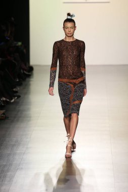 LanYu toplama sırasında New York Moda Haftası 