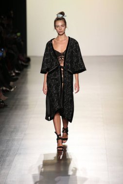 LanYu toplama sırasında New York Moda Haftası 