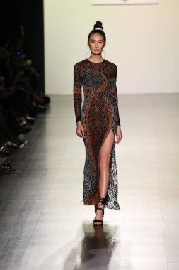 LanYu toplama sırasında New York Moda Haftası 