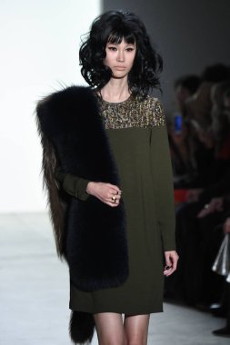 New York moda haftasında Georgine koleksiyonu 