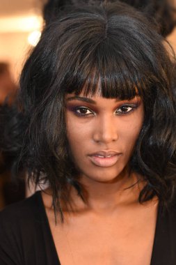 sahne arkasında Georgine koleksiyonu için 