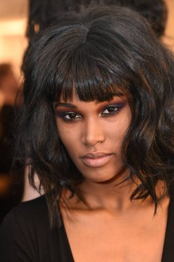 sahne arkasında Georgine koleksiyonu için 