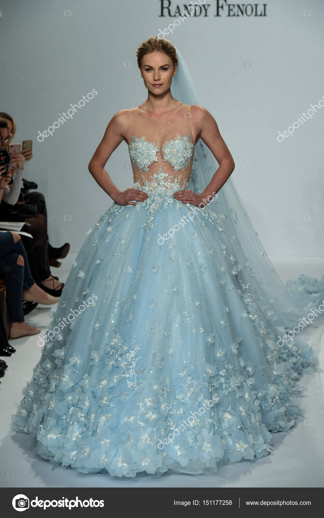 randy fenoli blue wedding dress price