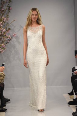 Theia show during New York Fashion Week clipart