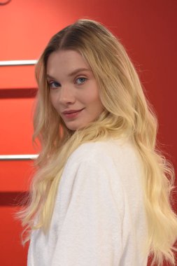  Theia gösterisi sırasında New York Moda Haftası