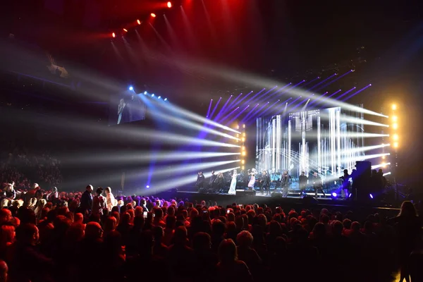 Viktor Drobysh 50 anos concerto de aniversário — Fotografia de Stock