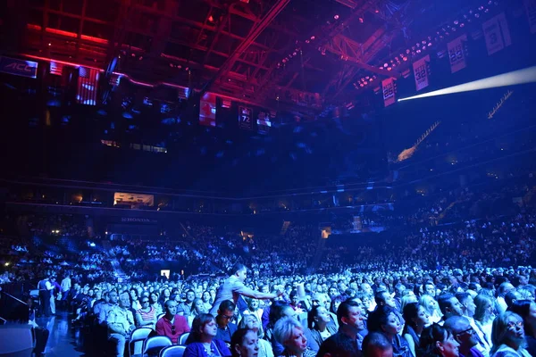 Viktor Drobysh 50th year birthday concert — Stock Photo, Image