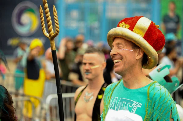 The 35th Annual Mermaid Parade — Stock Photo, Image