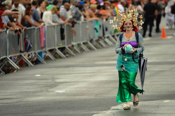 O 35th Desfile Anual da Sereia — Fotografia de Stock