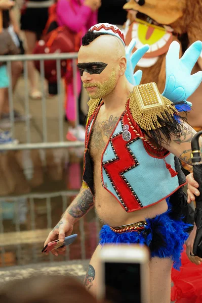 35 yıllık Mermaid Parade — Stok fotoğraf