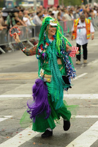 35 yıllık Mermaid Parade — Stok fotoğraf